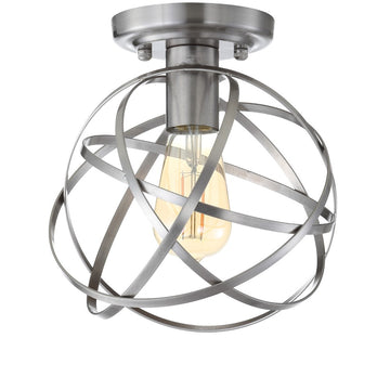 Alma 13" Metal LED Flush Mount - JONATHAN Y